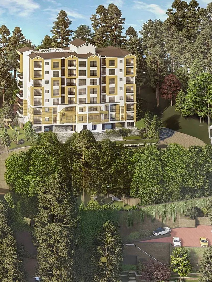 Block E, standing in the deodar.